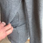 H by Bordeaux  Grey Mock Neck Sweater Photo 4