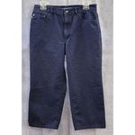 Lauren Jeans Co by Ralph Lauren Capri Pants Women's Size 8, Navy Blue Photo 0
