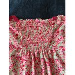 City Triangles Vintage Pink Floral Ribbon Strap Mini Dress Size Medium (F10) Photo 3