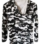 Chaser Camo Hoodie Sweatshirt Cotton Gray Zip Up Fleece Lined Pockets XS NWT Photo 4