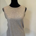 Leo & Nicole Gray Women's cardigan  Sweater & matching sleeveless sweater medium Photo 2