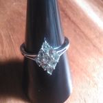 Malagasy Pine Apatite Sterling Silver Cluster Ring (Size 8) Photo 7