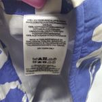 Brooks Brothers ”346” Lined Cotton Blue & White Knee Length Floral Skirt Size 16 Photo 7