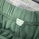 Aerie Green Cotton High Waist Shorts Lounge Wear XS Photo 1