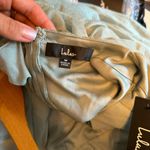 Lulus NWT Lulu’s Dreamy Destiny Sage Green Pleated Backless Maxi Dress 👗 Photo 7