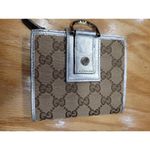 Gucci  Wallet Purse Bifold GG Brown Beige Woman Authentic Used Y2933 Photo 3
