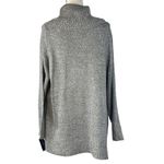 Karen Scott  1X-Large Knit Sweater Cowl Neck Long Sleeve Marled Pullover Gray New Photo 3
