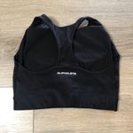 Alphalete Alphalux Supreme Black Sports Bra Womens Size Small Photo 9