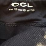 NWT OGL Move Ribbed Ruched Side Tank Top in Black Built Photo 4