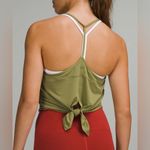 Lululemon  Modal-Silk Yoga Tank Top - Bronze Green - 6 Photo 2