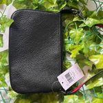 Coach rainbow logo NWT black nolita shoulder bag with red interiorC6902 Photo 1