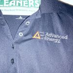 Sport-tek  Black Polo Shirt Women's Small Short Sleeve Advanced Energy Logo Poly Photo 1