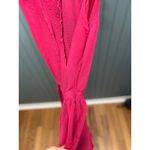 Red Valentino Pink Knit‎ Sleeveless Mini Dress Tiered Ruffle Detail Photo 2