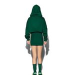 Adidas x Ivy Park Women Hooded Cut Out Dress Green Size Small Casual Photo 2