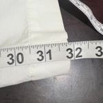 Gap  White Wide Leg Pants Womens Size 12 Regular Cotton Linen Blend Scandi Girl Photo 6