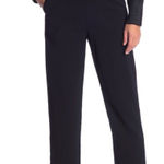 Elodie  Pants Womens‎ Large Black Belted High Rise Crop Ankle Trousers Photo 0