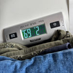 J.Jill Lot of 3  Cotton Lounge Pants Womens L Blue Green Embroidered Chambray EUC Photo 5