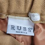 Russ Womens Skirt 12 Tan 100% Wool Below Photo 2