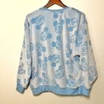 Disney Mickey Mouse Sherpa fleece light blue sweater size XL NWT Photo 6