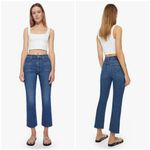 đź’•MOTHER SUPERIORđź’• The Tomcat Ankle Jeans ~ Cannonball Button Fly 30 NWT Blue Photo 3