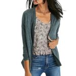 American Eagle  Soft & Sexy Plush Cardigan Purple Marble Oversized XS Photo 4