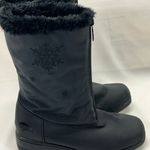 TOTES SNOWFLAKE ALL WEATHER INSULATED BOOT THERMOLITE INSOLES WOMEN 7 BLACK Photo 3
