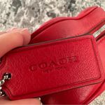 Coach Heart 14 Quilted Pillow Crossbody Bag Sport Red Photo 4