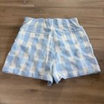 Altar'd State Blue Gingham Paid Skort Shorts Women Size Small Photo 3