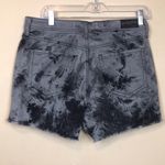 Hollister NWT Women’s / Juniors’ Curvy High-Rise Mom Short 3” Denim Tie-Dye Photo 5
