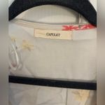 Capulet  XS Daria Floral Wrap-Tie Bodysuit Photo 6