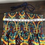 Band of Gypsies  Medallion Maxi Halter Dress EUC Size Small Photo 7