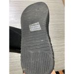 Saimilor Black Suede Platform Ankle Boots With Side Zipper & Ribbed Soles 11 Photo 7