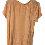 Merona  Light Orange V-Neck Short Sleeve Top Excellent Condition Photo 6
