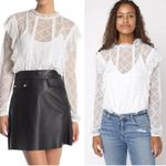 Free People Intimately  Goldie Lace Bodysuit Ivory White Lined Women's Sz  Small Photo 1