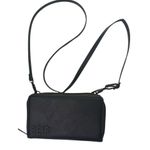 BEIS Black Travel Wallet Crossbody Bag Women’s Size OS Organizer Vegan Leather Photo 13