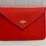 None Sealed With A Kiss Makeup Bag red orange gold Photo 2