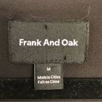 Frank And Oak Black  Sleeveless Button Front Tie Waist Jumpsuit Size M Photo 5