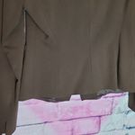 LAFAYETTE 148 NEW YORK WOOL BLEND BROWN DRESS SUIT BLAZER JACKET SHOULDER PADS 4 Photo 9