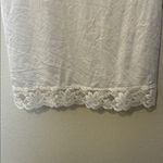 Vintage Lorraine cream satin slip dress with floral lace detail Size‎ Large Photo 2