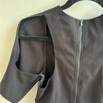 Nasty Gal Nasty‎ Gal Black Structured Open Back Crop XS Top party holiday minimalist Photo 3