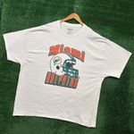 Miami Dolphins white T-Shirt Size XXL Photo 2