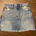 Abercrombie & Fitch Natural Rise Denim Skirt Photo 0