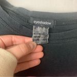 Eyeshadow Y2k  Gemini juniors large Black Tee with Pink Gemini Graphic 90s preppy Photo 2