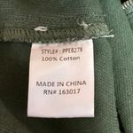 Princess Polly  NWT Green Cotton High Waisted A Line Cargo Mini Skirt Size 4 Photo 4