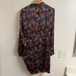 Veronica Beard  Louella Floral Stretch Silk-Satin Mini Dress Size 12 Photo 2