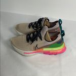 Nike  Women's Athletic Shoes - Beige, Pink, Green Photo 3