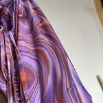 House Of CB  'Kasia' Purple Swirl Cutout Midi Dress NWOT size S‎ Photo 15