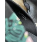 High Tide Black Sandal Flip Flop Comfort Tropical Beach Floral Size 9 Photo 5