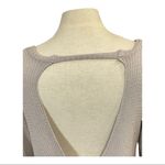 West Of Melrose Gray Open Back Long Sleeve Knit Top Gray Size L Photo 6