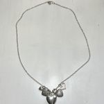 Aeropostale Silver Heart Charm Necklace Photo 1